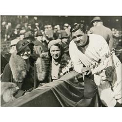 Circa 1932 Babe Ruth Signed Photograph PSA/DNA 