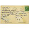 Image 1 : 1947 Babe Ruth Signed Postcard PSA/DNA 