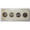 Image 2 : (4) PIECE 1965 CANADA SILVER DOLLAR
