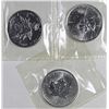 Image 2 : (1) 1999 AND (2) 2000 CANADA SILVER MAPLE LEAFS