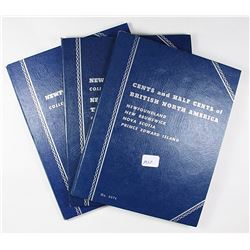 (3) PARTIAL NEWFOUNDLAND SETS