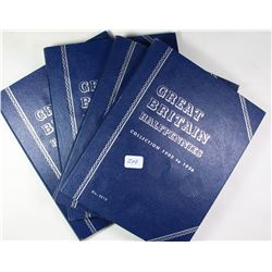 (4) GREAT BRITAIN PENNY SETS