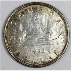 1935 CANADA SILVER DOLLAR