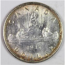 1937 CANADA SILVER DOLLAR