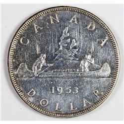 1953 CANADA SILVER DOLLAR