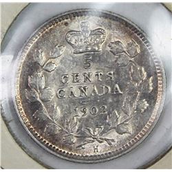 1902-H SMALL H CANADA NICKEL