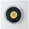 Image 2 : 2019 Pure Gold 25¢ Canadian Maple Leaf Coin