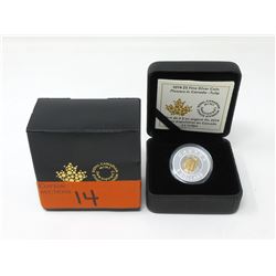 2014 .9999 Fine Silver Canadian $5 Tulip Coin