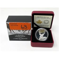 2014 .9999 Fine Silver Canadian $20 Coin