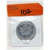 Image 1 : 1 Oz .9999 Fine Silver 1989 Canada Maple Leaf Coin