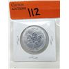 Image 1 : 1 Oz .9999 Fine Silver 2013 Canada Maple Leaf Coin