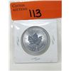 Image 1 : 1 Oz .9999 Fine Silver 2014 Canada Maple Leaf Coin