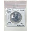 Image 2 : 1 Oz .9999 Fine Silver 2014 Canada Maple Leaf Coin