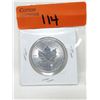 Image 1 : 1 Oz .9999 Fine Silver 2015 Canada Maple Leaf Coin