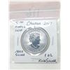 Image 2 : 1 Oz .9999 Fine Silver 2017 Canada Maple Leaf Coin
