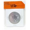 Image 1 : 1 Oz .9999 Fine Silver 2019 Canada Maple Leaf Coin