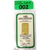 Image 1 : 1/4 Oz. Vintage Johnson Matthey .9999 Gold Bar