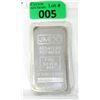 Image 1 : 10 Oz Johnson Matthey .999 Fine Silver Bar
