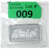 Image 1 : 1 Oz Stagecoach .999 Silver Art Bar