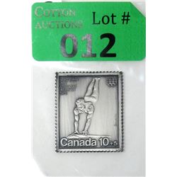Fine Silver 1976 Johnson Matthey/Canada Post Bar