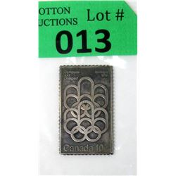 Fine Silver 1976 Johnson Matthey/Canada Post Bar