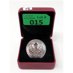 2 Oz .9999 Fine Silver 2020 "The Kraken" Coin