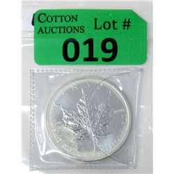 1 Oz .9999 Fine Silver 2011 Canada Maple Leaf Coin