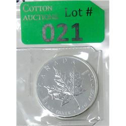 1 Oz .9999 Fine Silver 2013 Canada Maple Leaf Coin