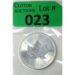 1 Oz .9999 Fine Silver 2014 Canada Maple Leaf Coin