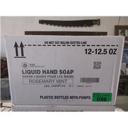 Case of 12 x 12.5 Oz Rosemary Mint Hand Soap