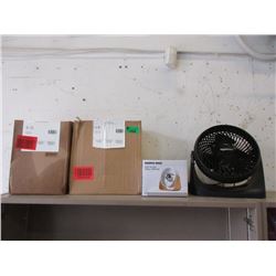 Ceramic Heater, Air Circulator, Fan, Mini Desk Fan