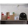 Image 1 : Ceramic Heater, Air Circulator, Fan, Mini Desk Fan