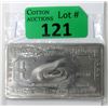 Image 1 : 1 Oz .999 Fine Titanium Brown Snake Bar