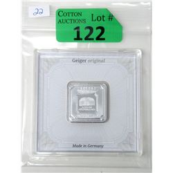 20 Gram Geiger Edelmetalle .999 Silver Bar