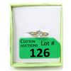 Image 1 : Sterling Silver Aquamarine & Diamond Ring