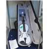 Image 1 : New White 4/4 Violin with Bow and Case