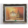 Image 1 : Vintage C. Anders Landscape - Oil on Canvas