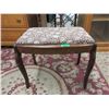 Image 1 : Vintage Wood Stool - 16" x 22" x 18" tall