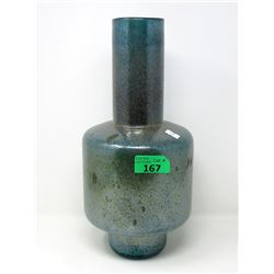 Large Galena Glass Vase - 16" tall x 8" diameter