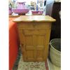 Image 1 : Antique Oak Cabinet with Door & Drawer