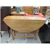Image 1 : Oak Drop Side Gate Leg Table