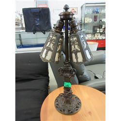 22" Tall Vintage Metal Table Lamp