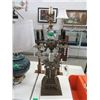 Image 1 : 32" Tall Vintage Metal Table Lamp
