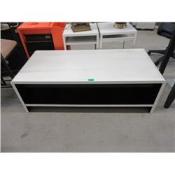 White Coffee Table - 24" x 50" x 17" tall