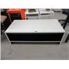 Image 1 : White Coffee Table - 24" x 50" x 17" tall