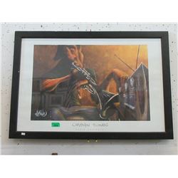Framed David Garibaldi "Urban Tunes" Print