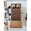 Image 1 : Vintage Hand Crank Wall Phone