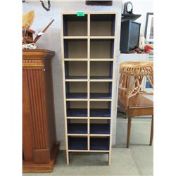 CD/DVD Storage Shelf - 8" x 16" x 50" tall