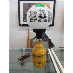 Electric Whiskey Jug Style Bar Lamp