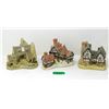Image 1 : 2 David Winter & 2 Lilliput Lane Sculptures